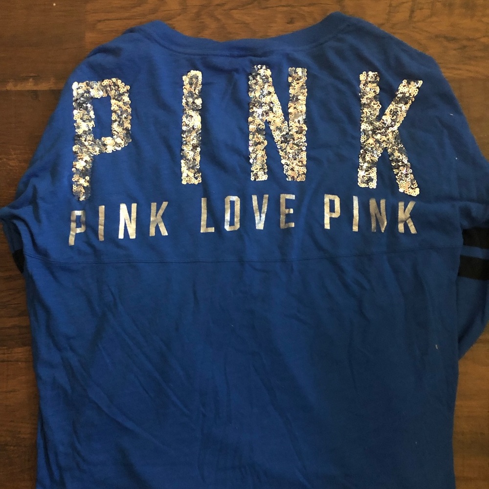 Pink long sleeve shirt